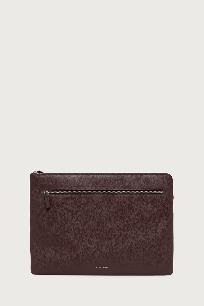 Coccinelle Чехол для ноутбука кожаный бордо E5.MUK.86.01.01