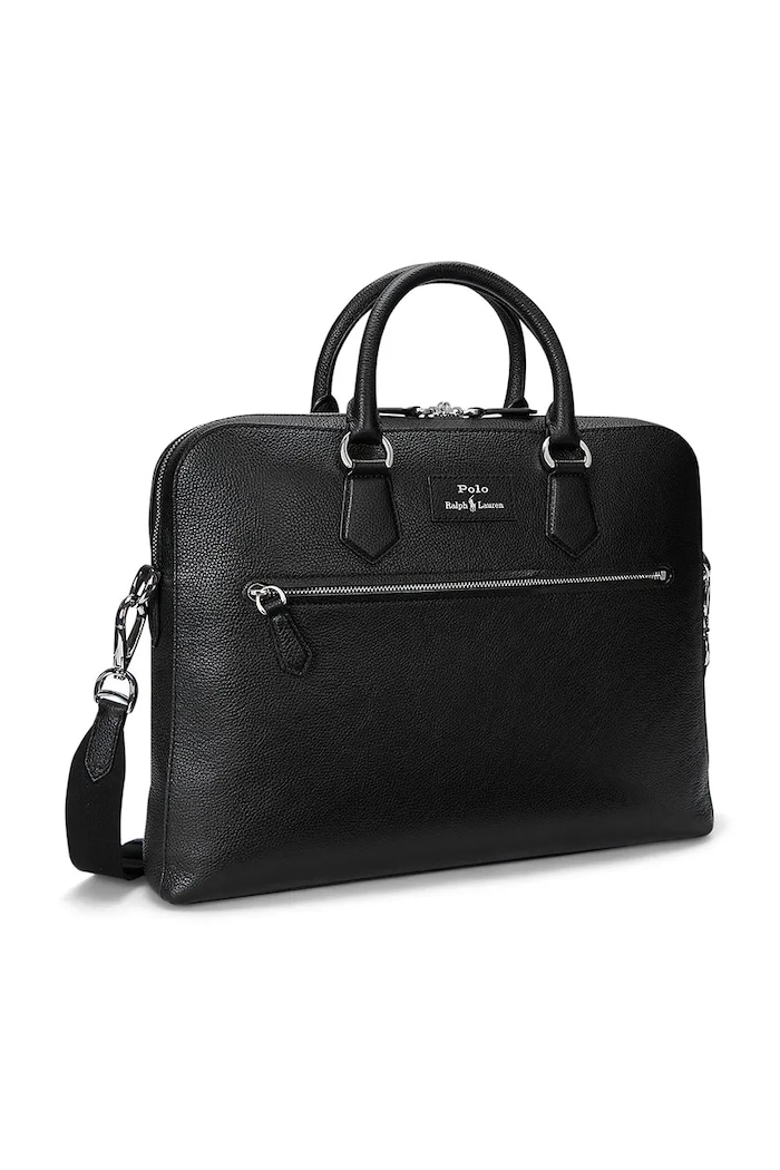 Polo Ralph Lauren borsa in pelle 405962458 nero SS25