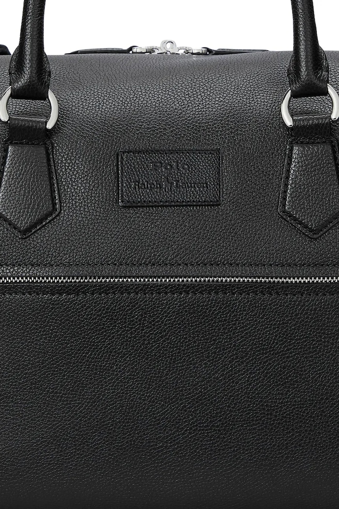 Polo Ralph Lauren borsa in pelle 36,8 x 29,2 x 18,4 cm 405962459 nero