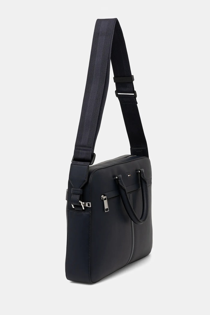 BOSS Servietă 50540308 bleumarin SS25