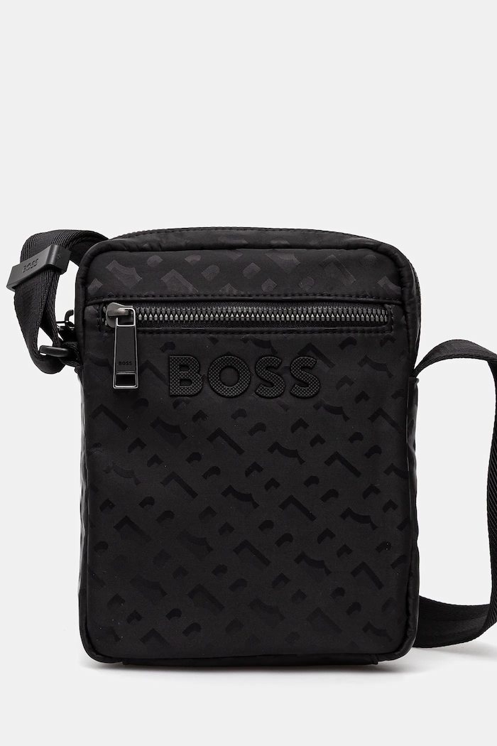 BOSS borsetă cu modele negru 50541467