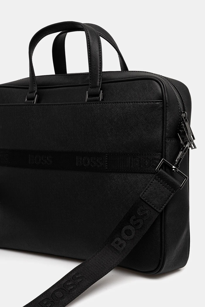 Accesorii BOSS geantă de piele 50542235 negru