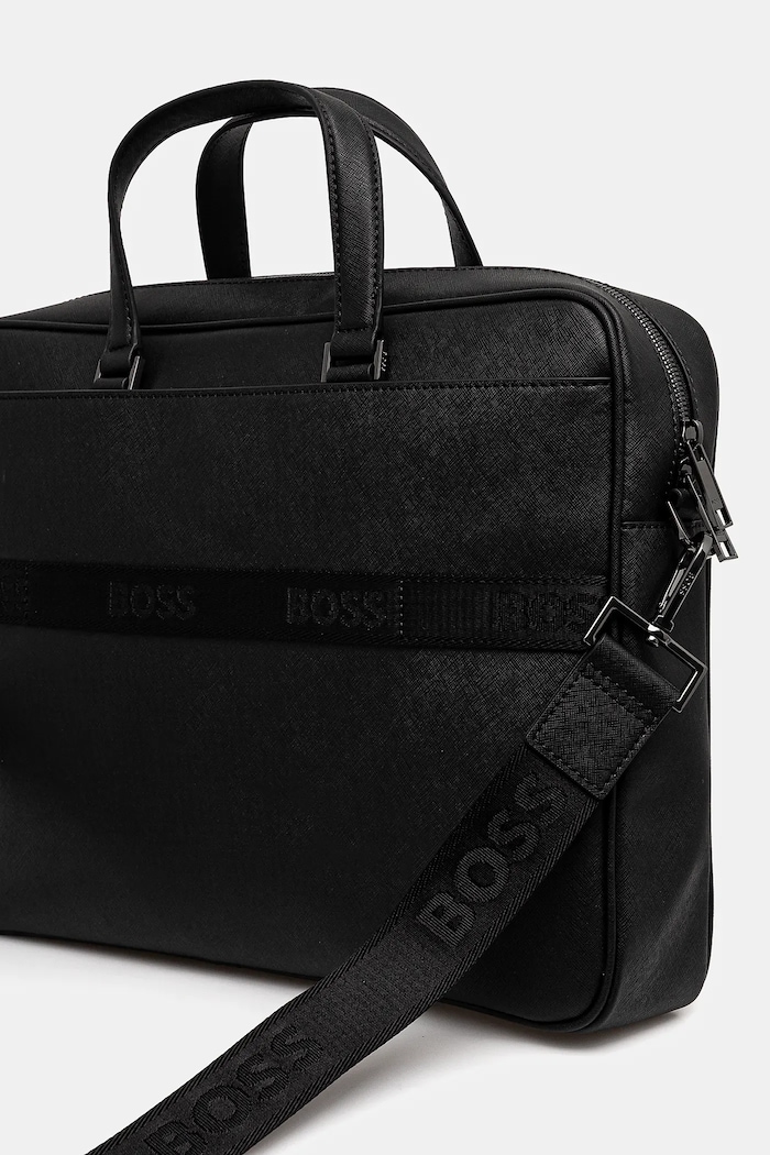 Accesorii BOSS geantă de piele 50542235 negru