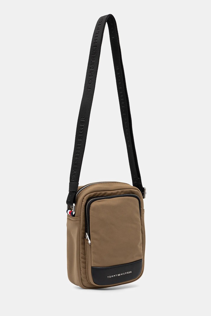 Ledvinka Tommy Hilfiger AM0AM13190 zelená SS25