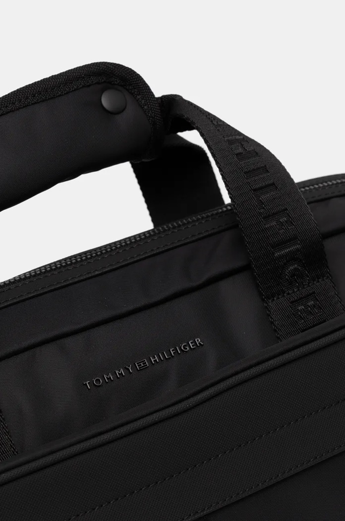 Tommy Hilfiger torba na laptopa czarny AM0AM13186