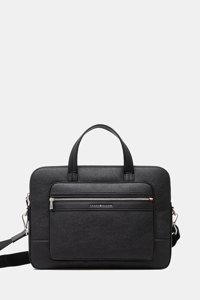 Tommy Hilfiger torba na laptopa mieści A4 czarny AM0AM13203