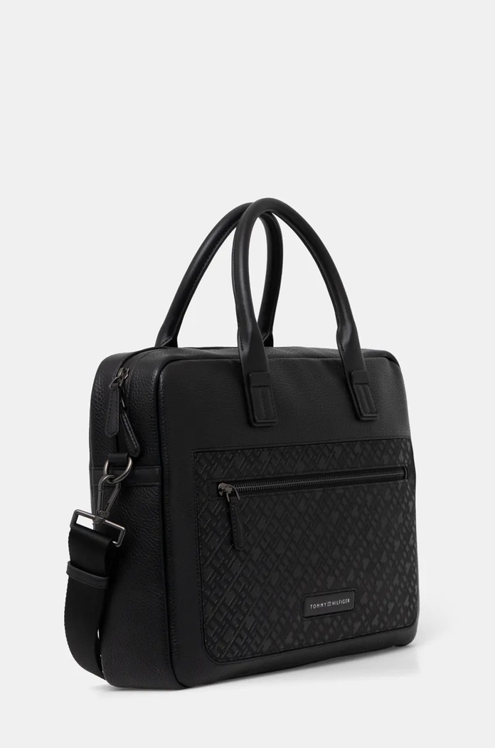 Tommy Hilfiger torba na laptopa AM0AM13209 czarny SS25