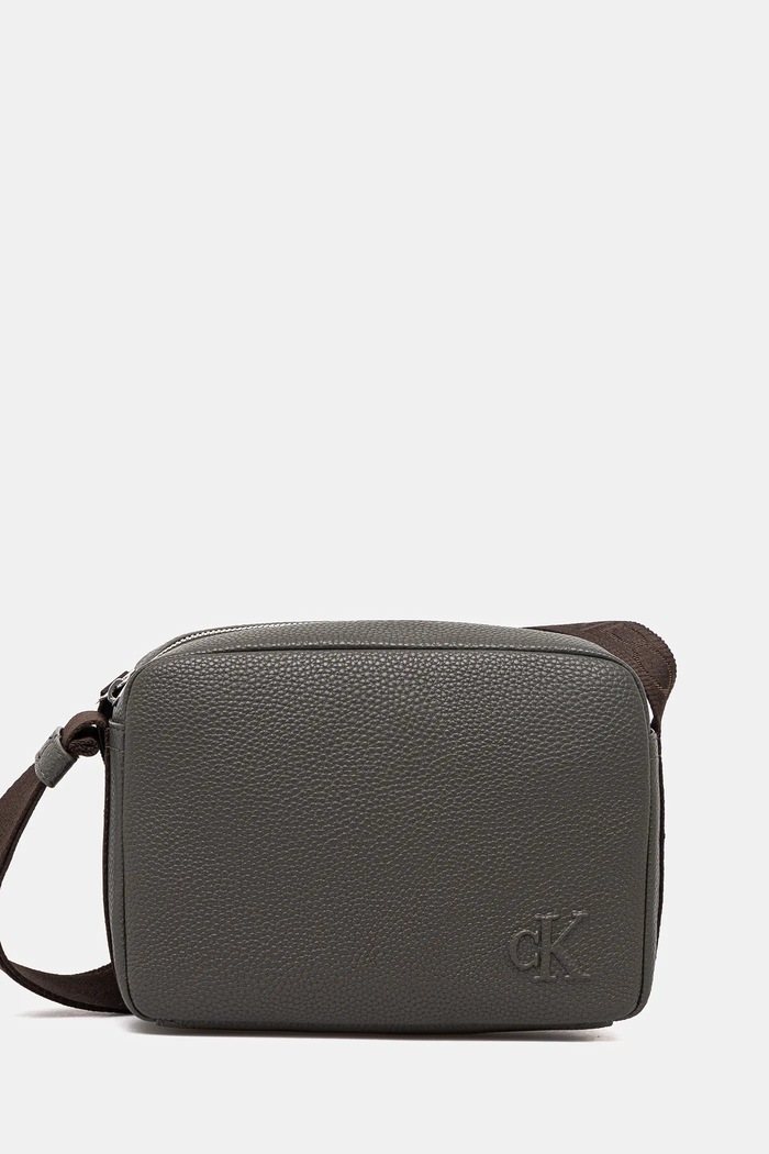 Kabelka Calvin Klein Jeans hladký zelená LV04G3081G