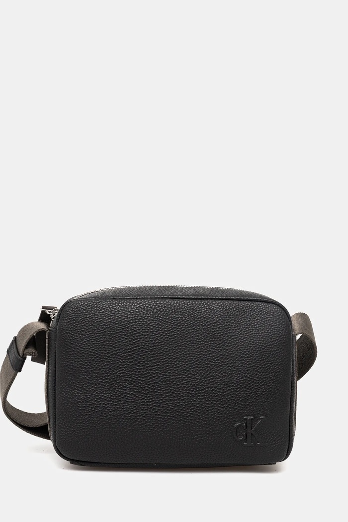 Torba Calvin Klein Jeans bez uzorka crna LV04G3081G