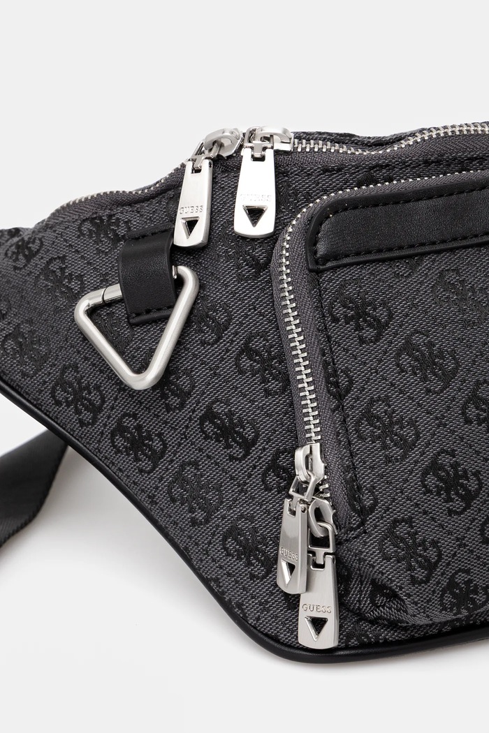 Ledvinka Guess MILANO černá HMMIST.P5156