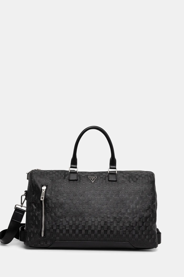 Guess táska TORINO 49 x 28 x 24 cm szintetikus fekete TMTODE.P5234