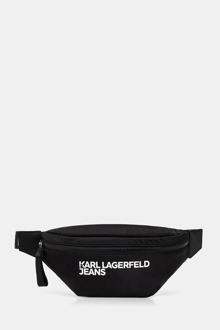 Ledvinka Karl Lagerfeld Jeans potisk černá A1M30295