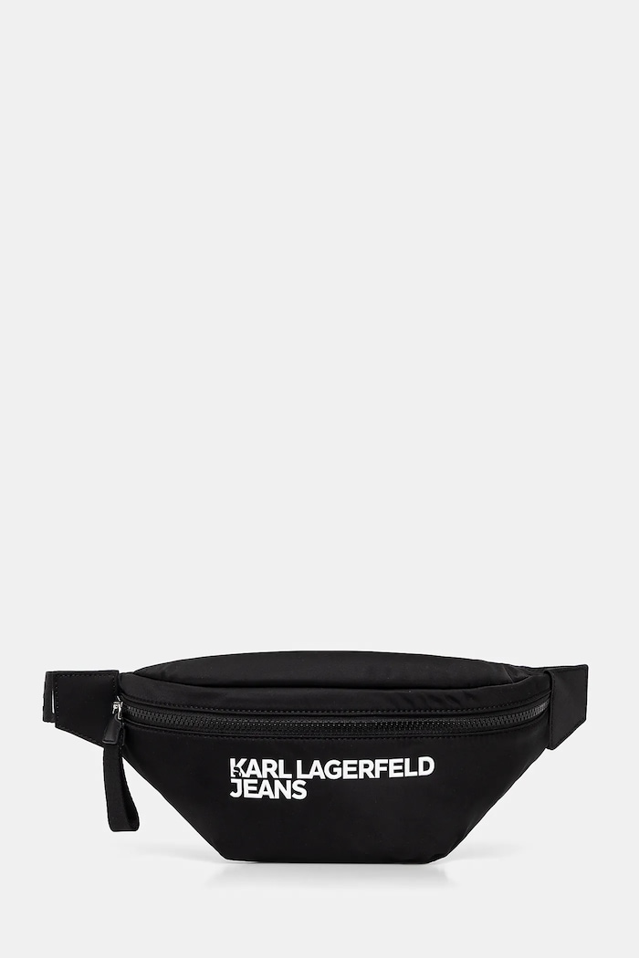 Ledvinka Karl Lagerfeld Jeans potisk černá A1M30295