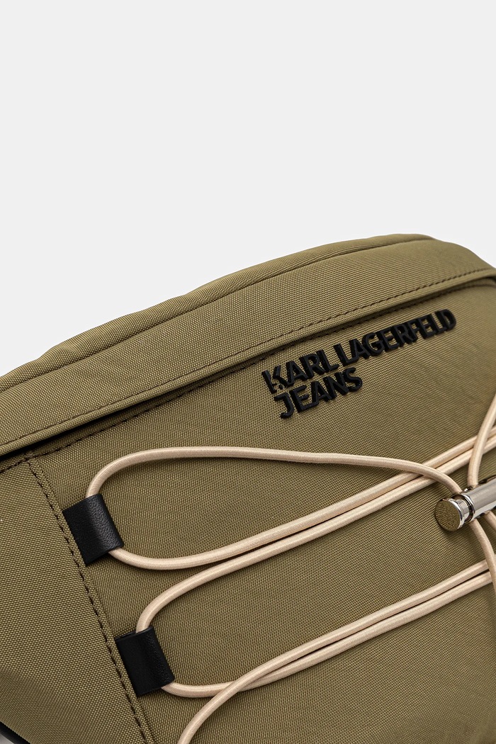 Torba oko struka Karl Lagerfeld Jeans zelena A2M30115