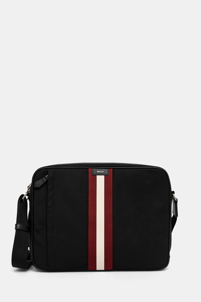 Taška na notebook Bally 38 x 29 x 7 cm nášivka čierna MAC04R
