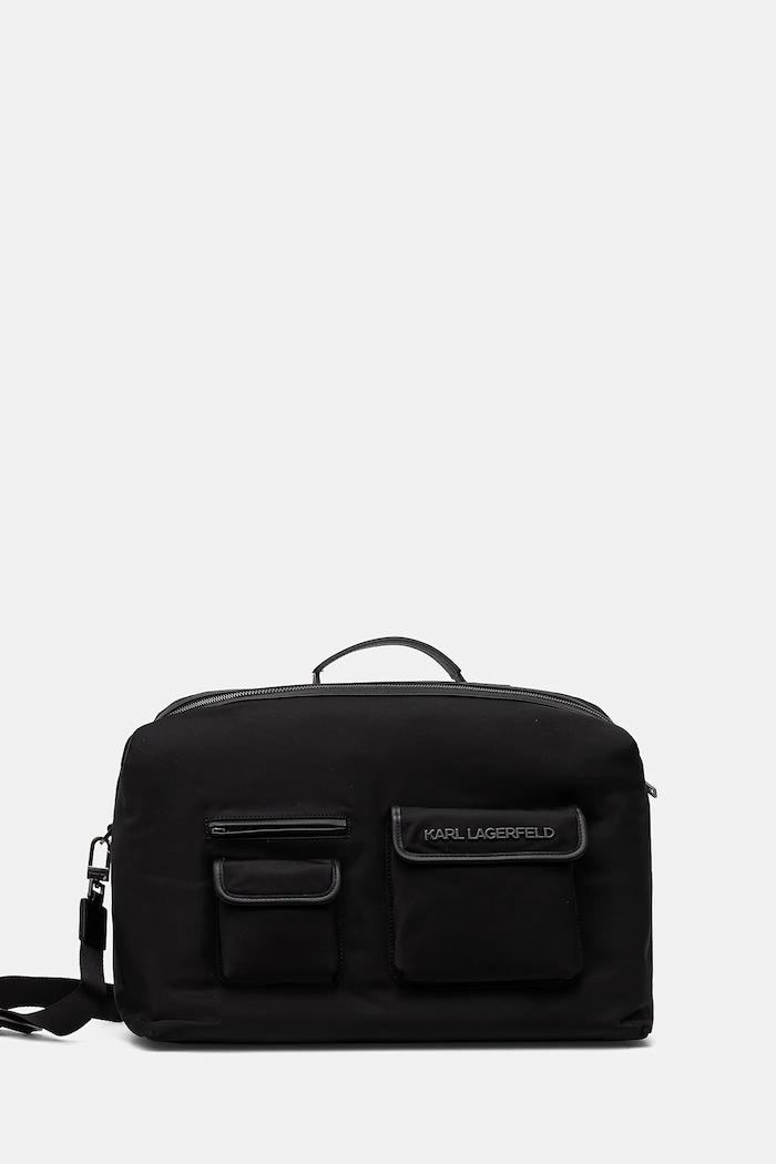 Karl Lagerfeld geantă K/ESSENTIAL 47 x 30 x 19 cm uni negru A2M30154