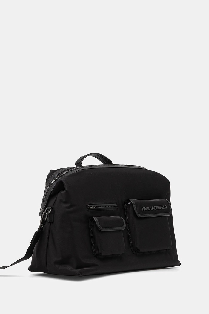 Karl Lagerfeld geantă K/ESSENTIAL 47 x 30 x 19 cm A2M30154 negru SS25