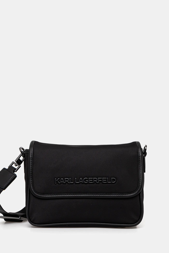 Σακίδιο Karl Lagerfeld υφασμάτινο μαύρο A2M30156