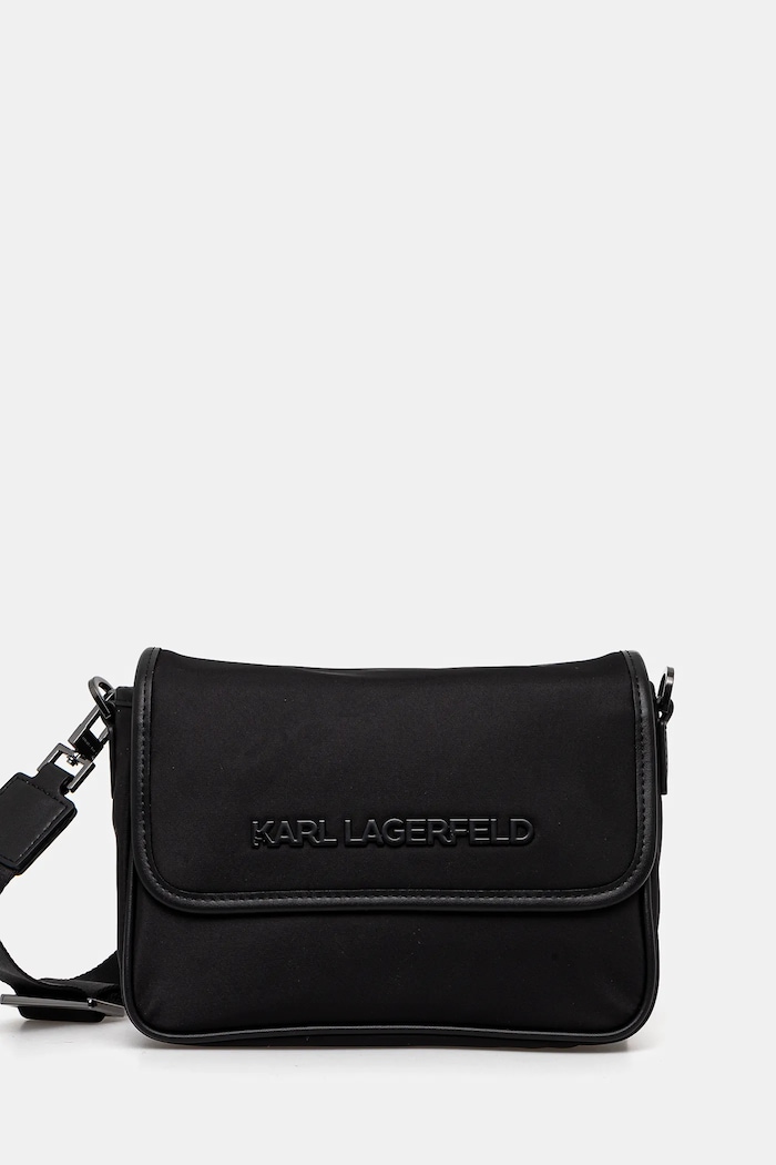 Σακίδιο Karl Lagerfeld υφασμάτινο μαύρο A2M30156