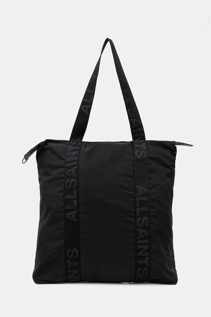 Taška AllSaints AFAN 44 x 47 x 4 cm hladký černá M271XB