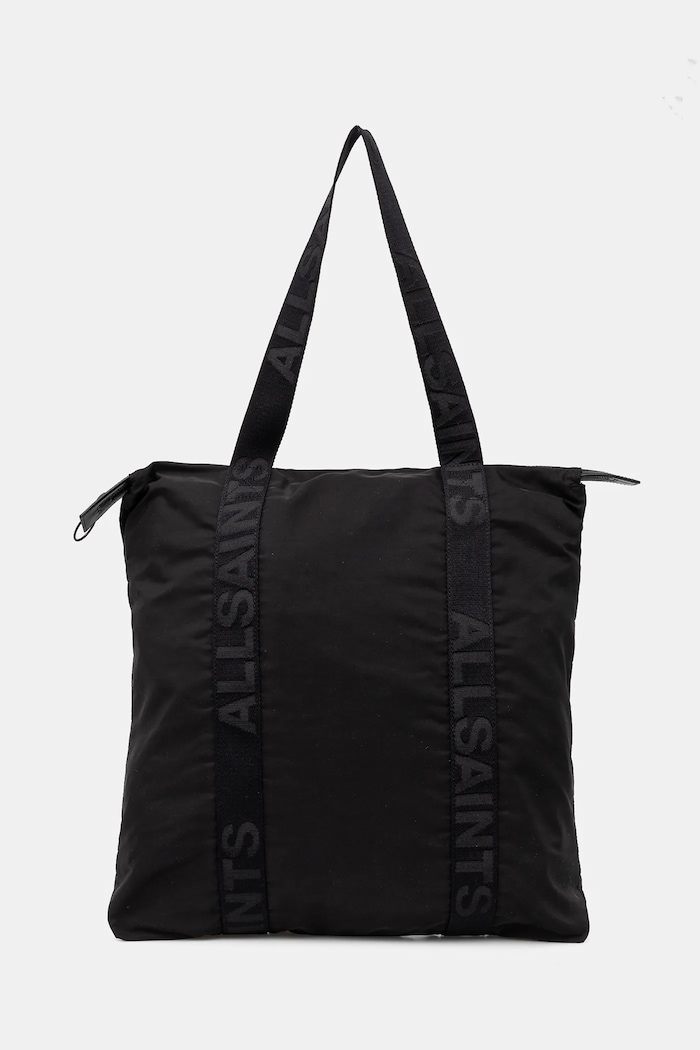 Taška AllSaints AFAN 44 x 47 x 4 cm hladký černá M271XB