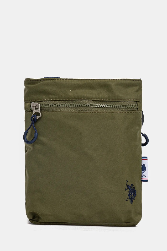 Malá taška U.S. Polo Assn. Bigfork jednofarebný zelená BIUB55678MIA