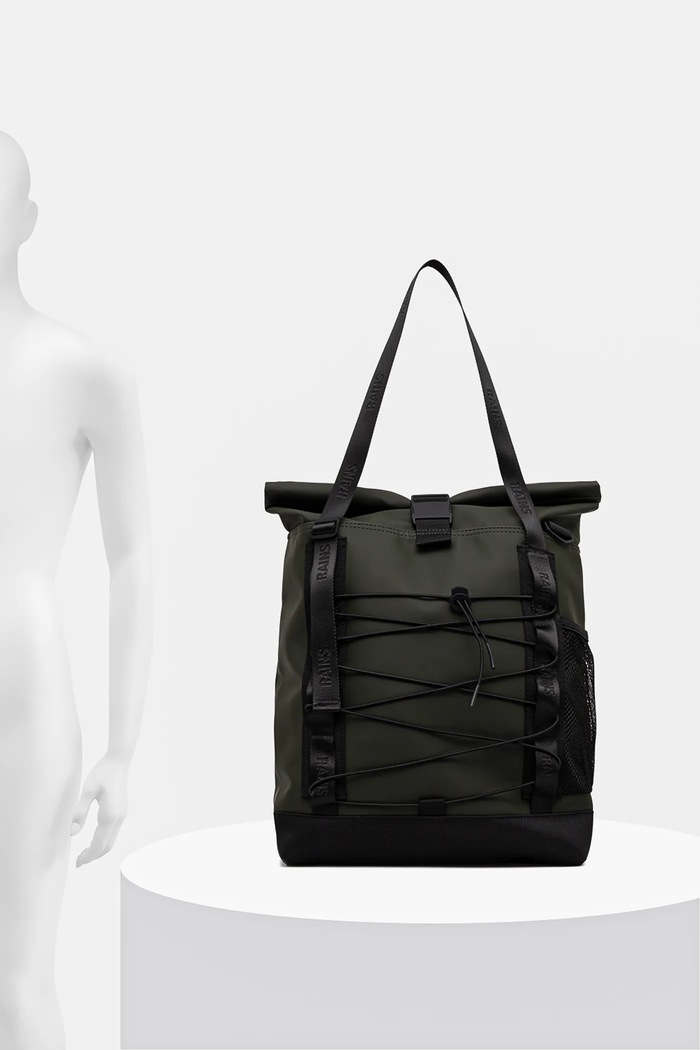 Сумка Rains Trail Rolltop Tote Bag W3 13390.03 зелёный