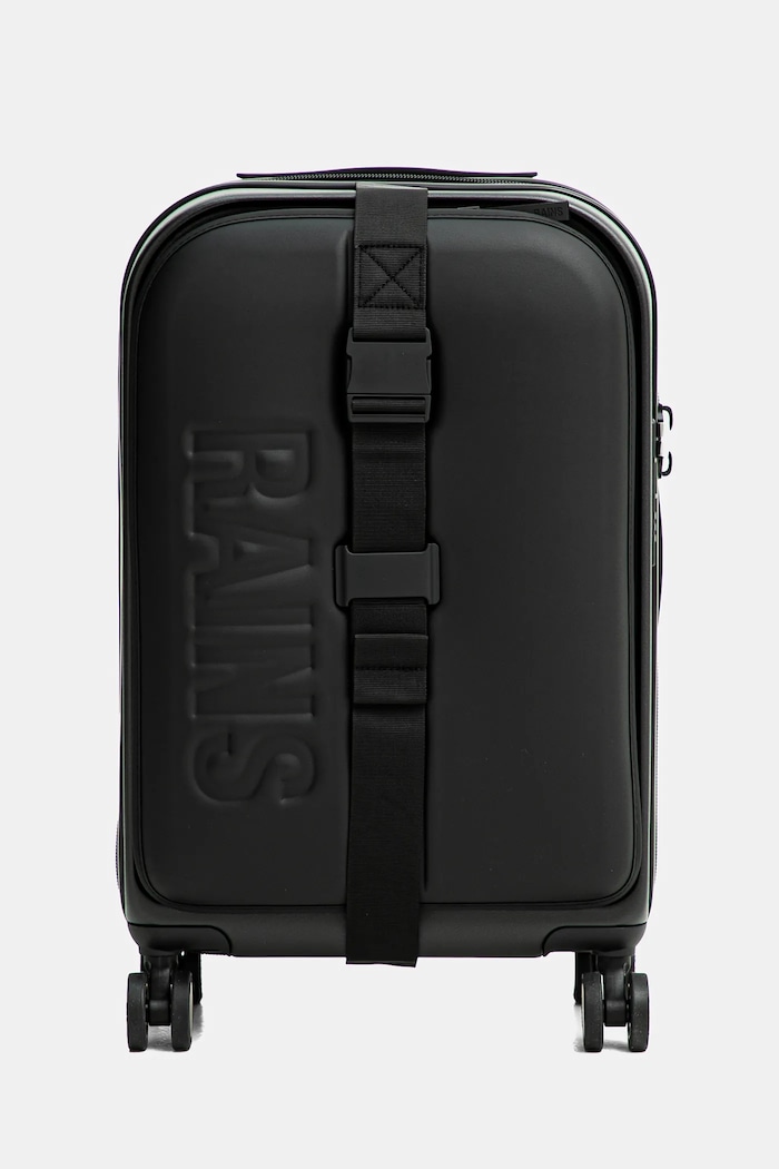 Чемодан Rains Texel Cabin Trolley W3 49-55x34x23 см синтетический чёрный 14190.01