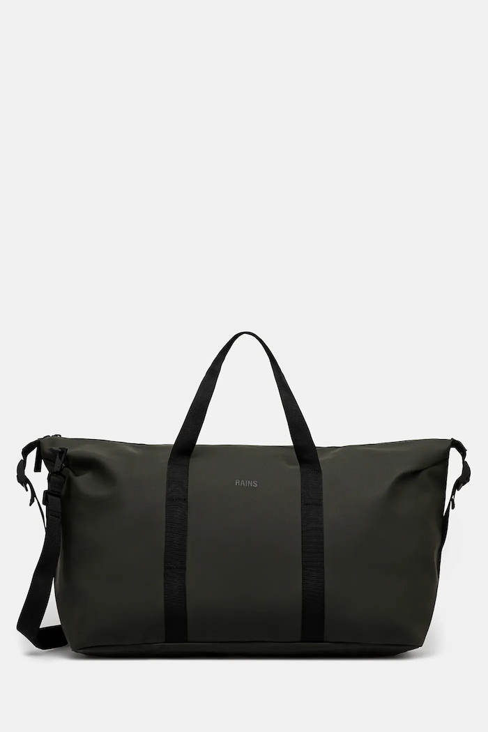 Taška Rains Hilo Weekend Bag Large W3 hladký zelená 14210.03