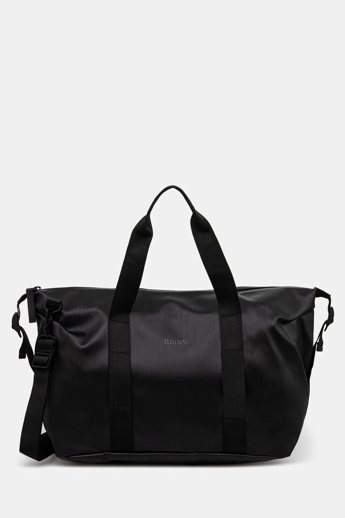 Rains geantă Hilo Weekend Bag Small W3 uni negru 14220.84