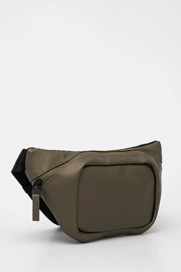 Ledvinka Rains Bum Bag Mini W3 14730.105 zelená SS25