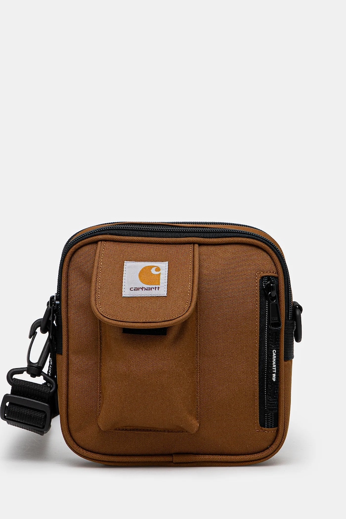 Malá taška Carhartt WIP Essentials Bag, Small jednofarebný hnedá I031470.HZXX