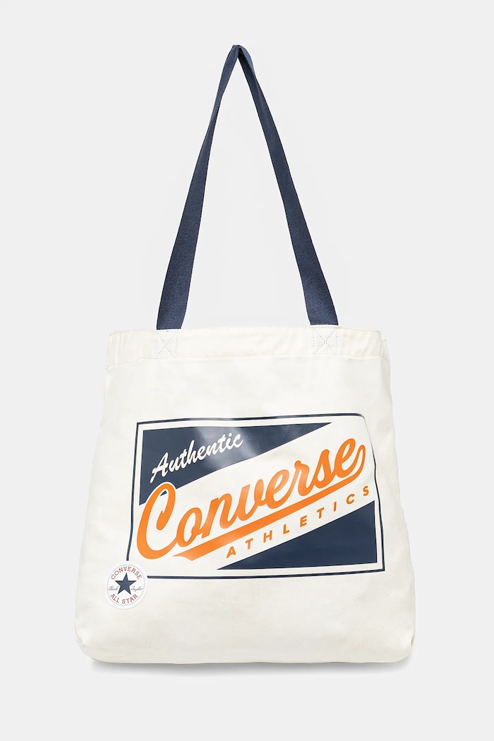 Converse geantă de bumbac incape in A4 bej 10027609.A01