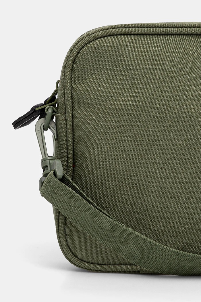 Doplňky Ledvinka Alpha Industries Label Messenger Bag S 156941 zelená