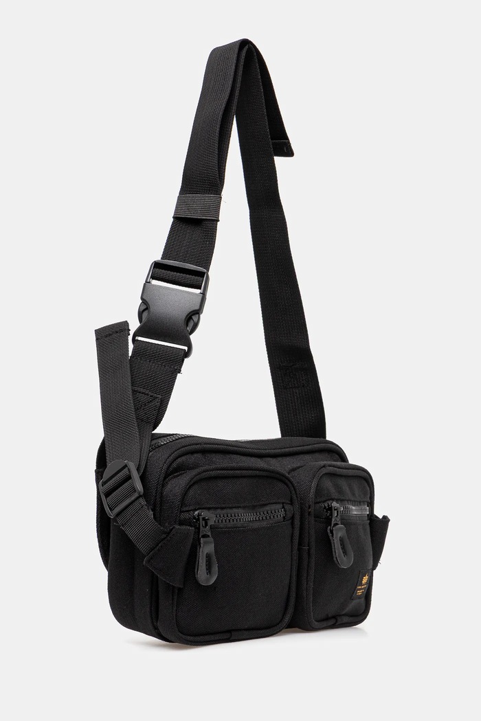 Сумка Alpha Industries Label Waist Bag 156943 чёрный SS26
