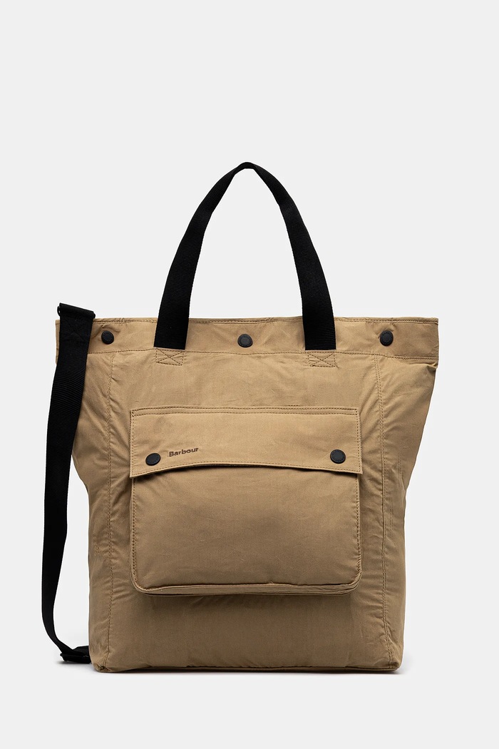 Barbour Rucsac din bumbac Barbour Transport 3 Way Tote/Backpack Bag verde UBA0740
