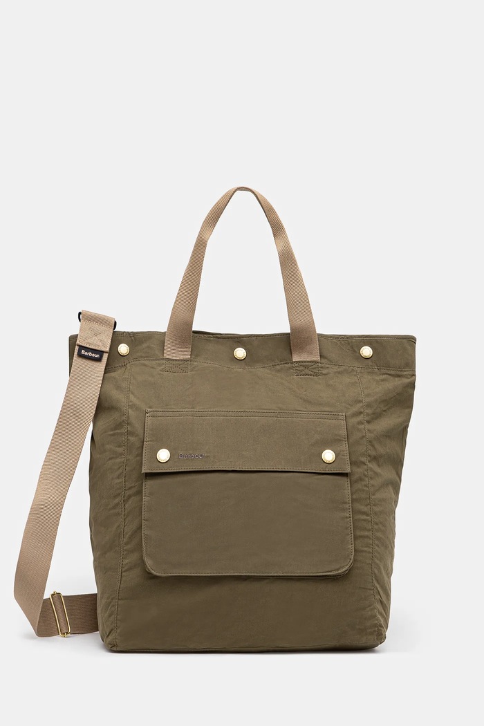 Barbour Rucsac din bumbac Barbour Transport 3 Way Tote/Backpack Bag verde UBA0740