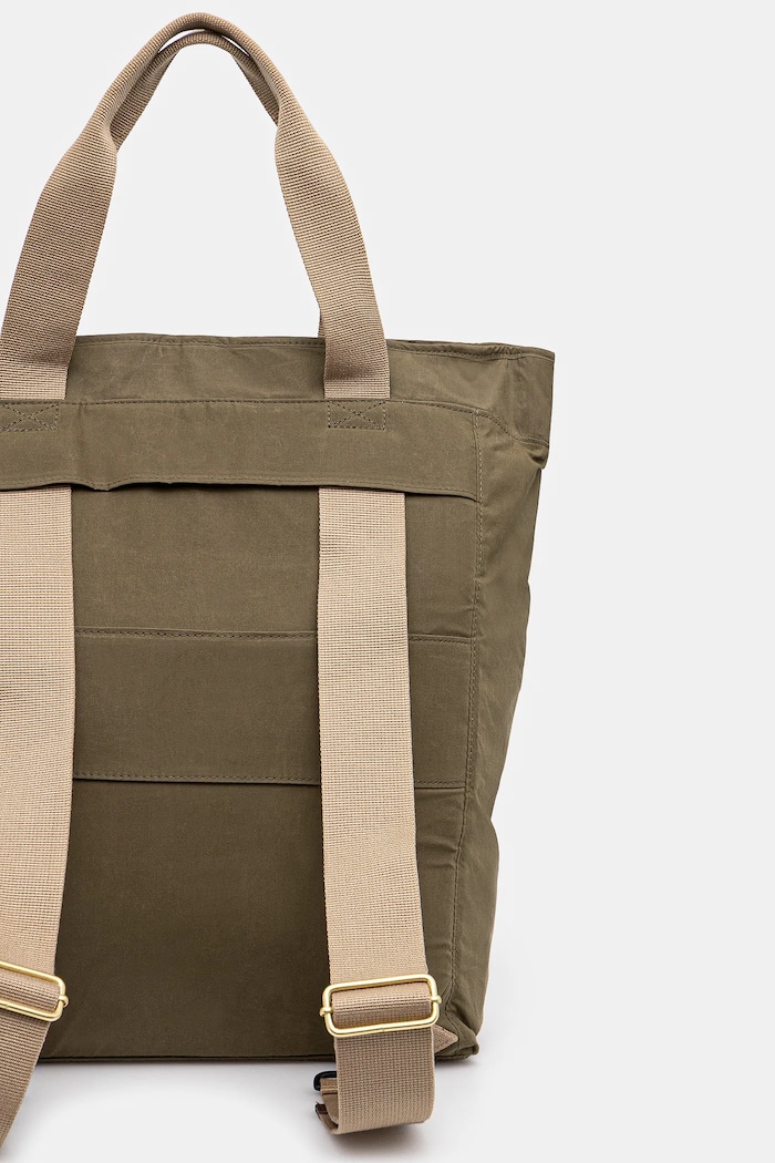 Accesorii Barbour Rucsac din bumbac Barbour Transport 3 Way Tote/Backpack Bag UBA0740 verde