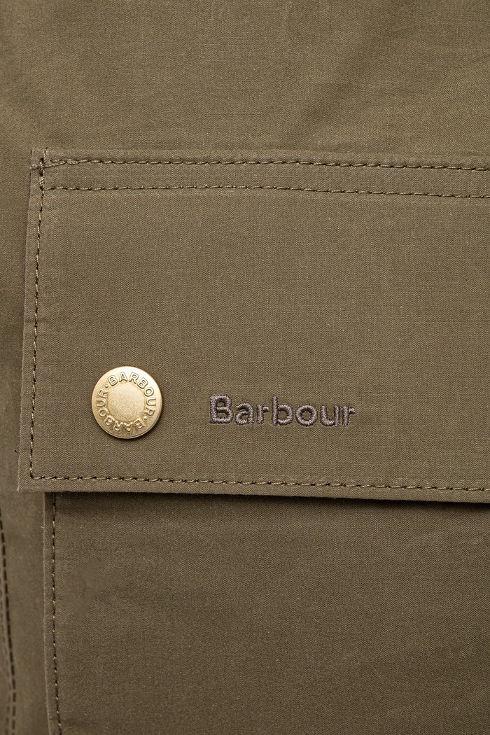 Rucsac din bumbac Barbour Transport 3 Way Tote/Backpack Bag Barbour UBA0740 verde