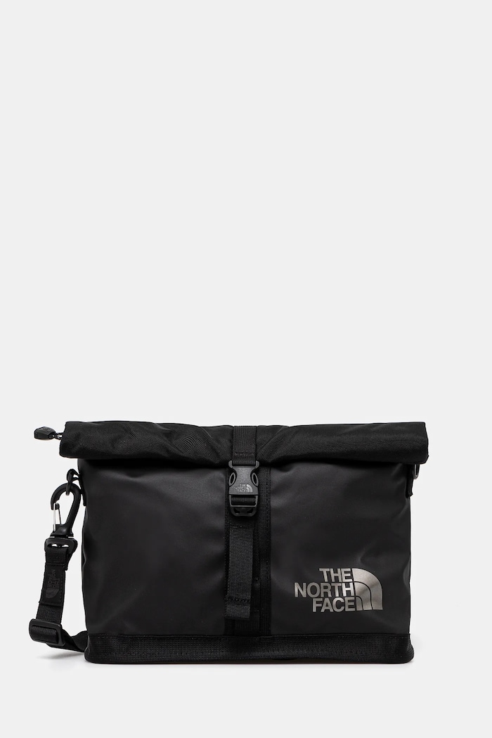 Kabelka The North Face Base Camp Shoulder Bag jednofarebný čierna NF0A8BK6BIA1