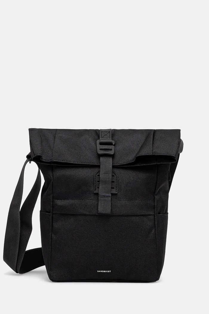 Torba Sandqvist Icon Sacoche bez uzorka crna 251203999