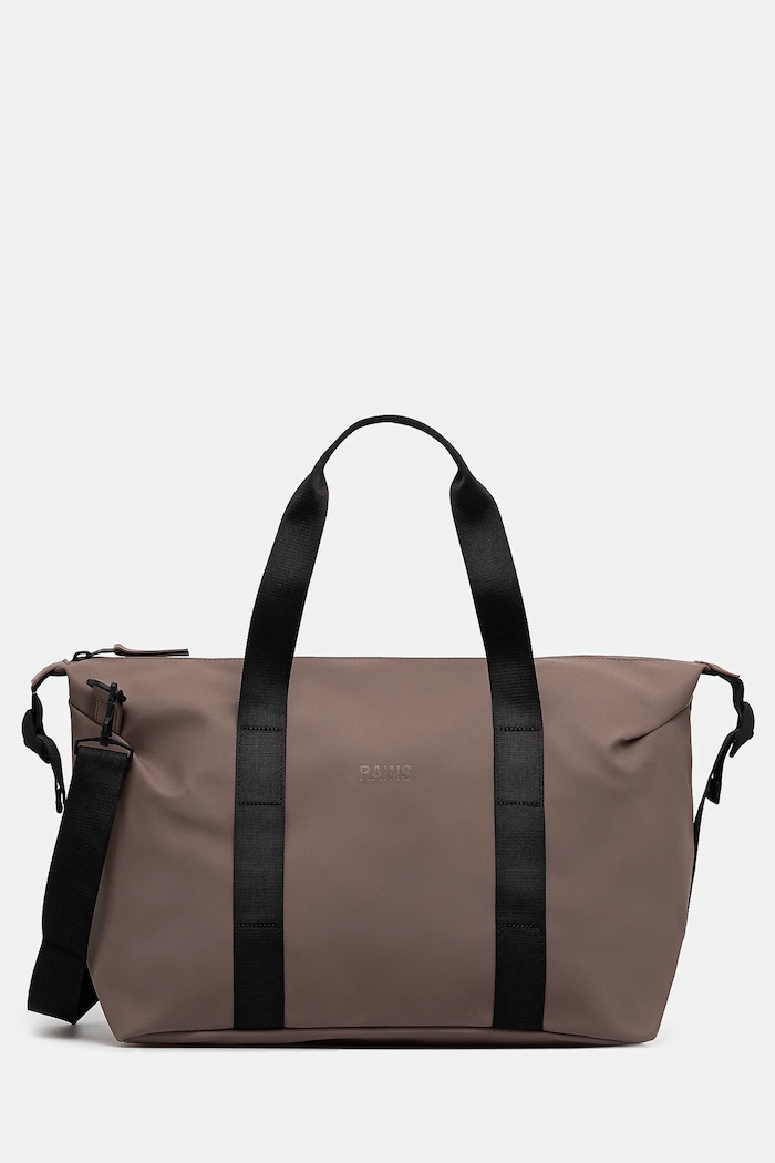 Rains Geantă Hilo Weekend Bag Small W3 maro 14220.110