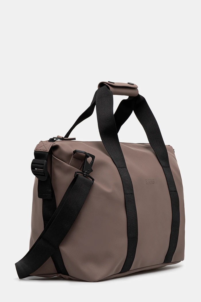 Rains Geantă Hilo Weekend Bag Small W3 14220.110 maro SS25