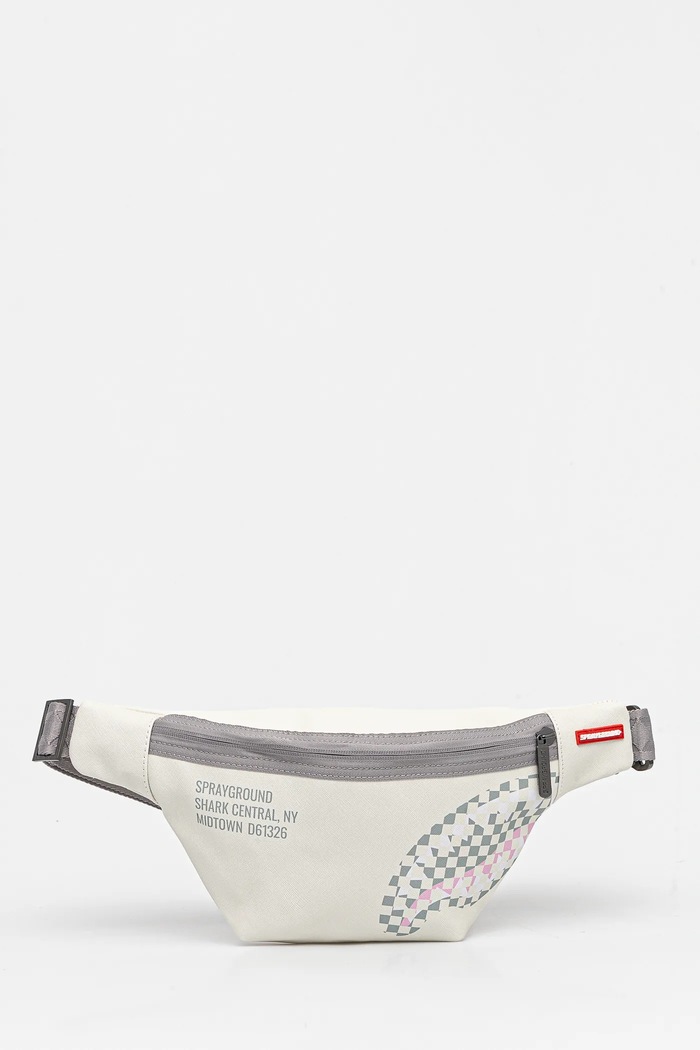 Ledvinka Sprayground vzorovaný béžová 910B7485NSZ