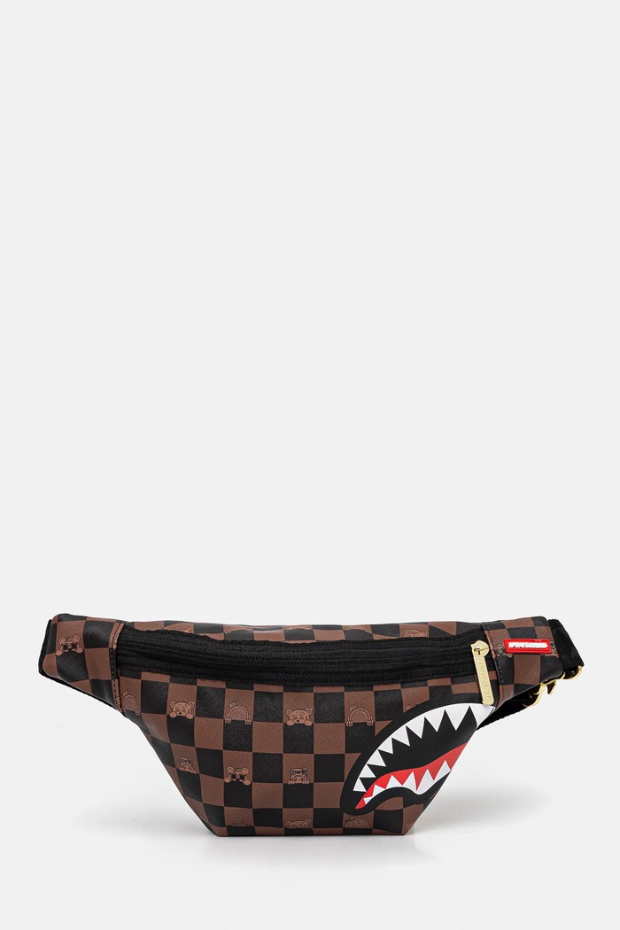 Sprayground borsetă nu incape in A4 maro 910B7512NSZ