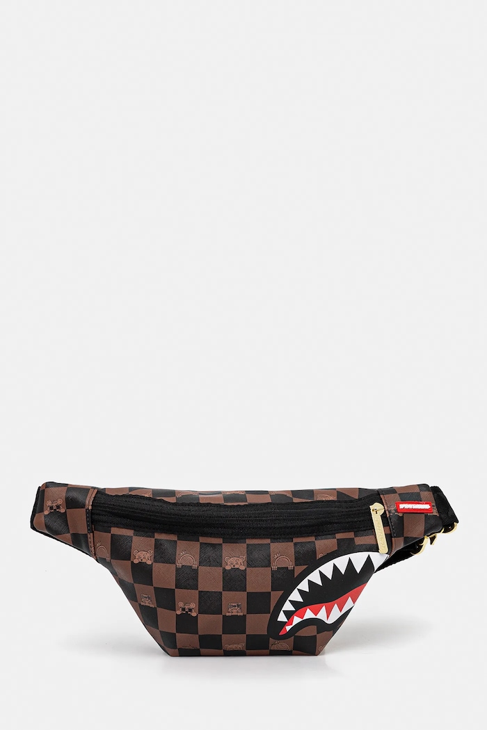 Sprayground borsetă nu incape in A4 maro 910B7512NSZ