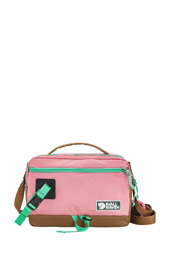 Σακίδιο Fjallraven Vardag Shoulder Bag 6 απλικέ ροζ F23200301