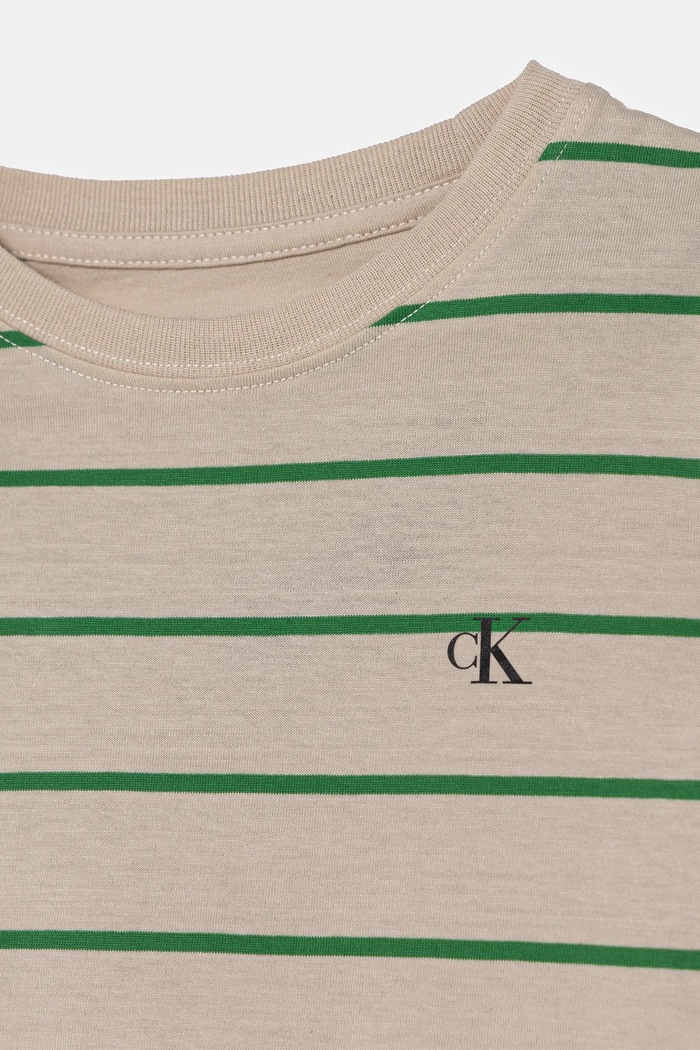 Calvin Klein Jeans t-shirt bawełniany 2-pack beżowy IB0IB02364.128.176.PPYA