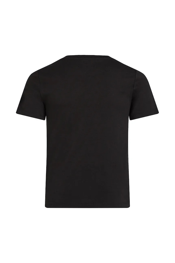 CHLAPEC Dětské bavlněné tričko Calvin Klein Jeans 0 IU0IU00683.104.116.PPYA černá