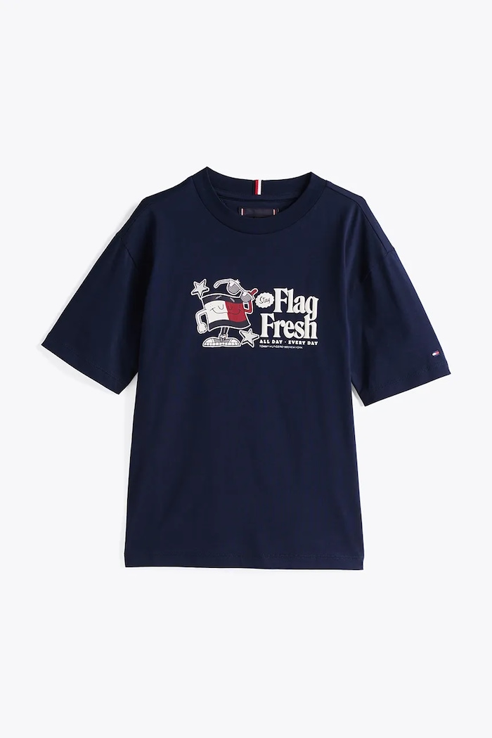 Tommy Hilfiger tricou de bumbac pentru copii KB0KB09354.74.122.PPYA negru SS25